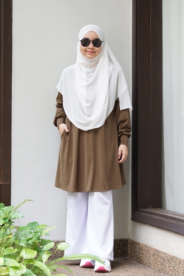 Luna Blouse - Moss Green